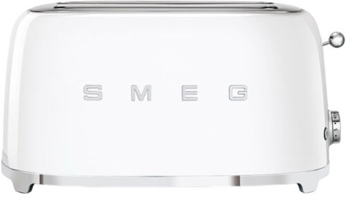 מצנם 4 פרוסות בעיצוב רטרו Smeg סמג TSF02 לבן מבריק