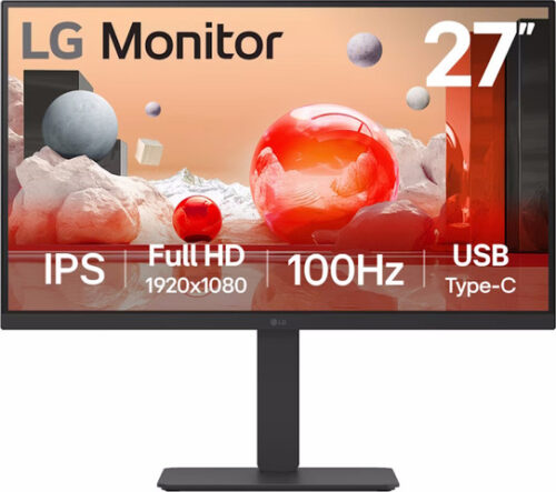 מסך מחשב 27" FHD LG אל ג'י 27BA650-B