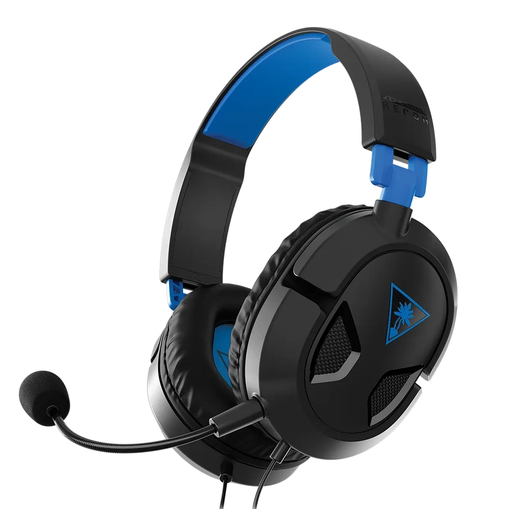 Recon 50 Headset – אוזניות גיימינג קלות ונוחות Turtle Beach – שחור כחול