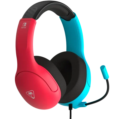 Turtle Beach Airlite Fit for Nintendo Switch – אוזניות גיימינג חוטיות – כחול אדום