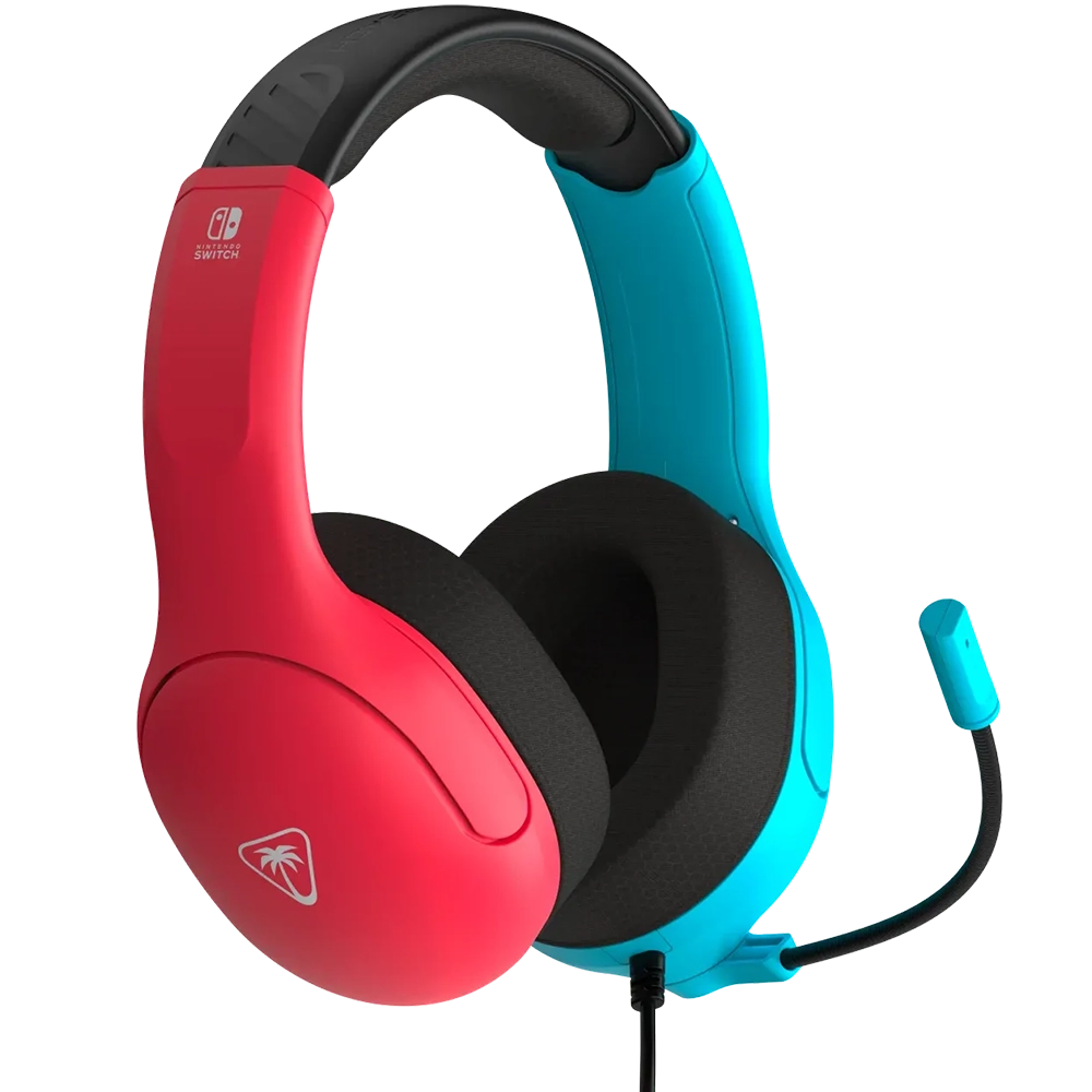 Turtle Beach Airlite Fit for Nintendo Switch – אוזניות גיימינג חוטיות – כחול אדום