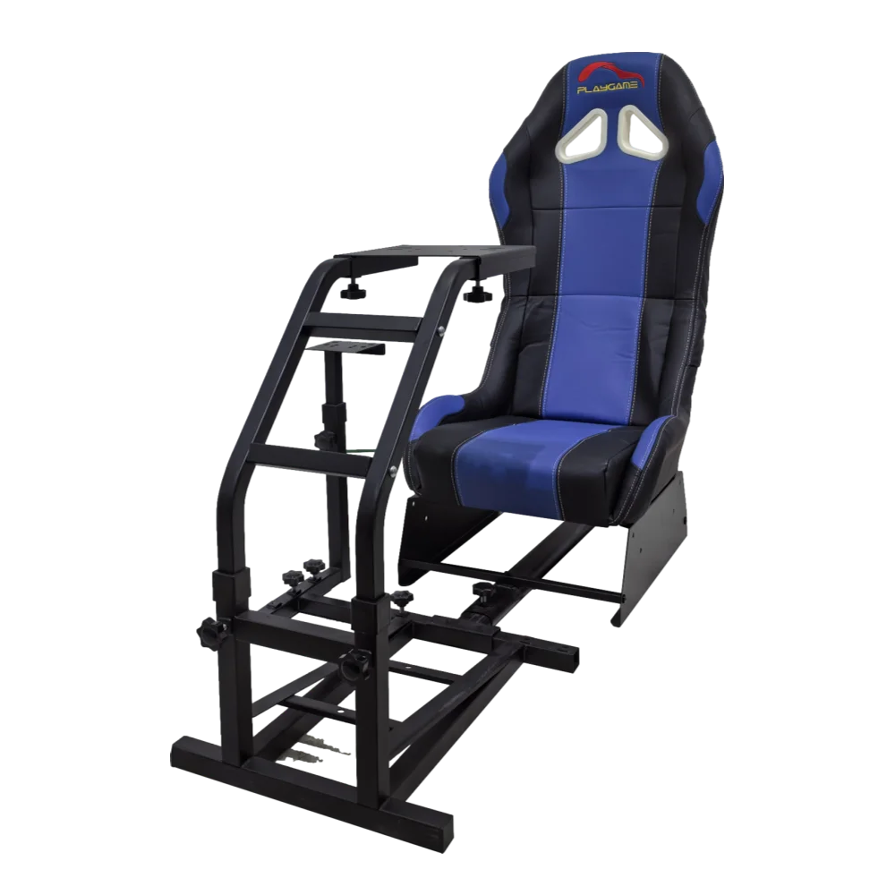 מושב לסימולטור מירוצים כחול PLAYGAME GY032