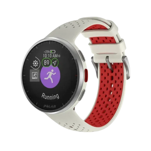 Polar Pacer Pro שעון ריצה מתקדם עם GPS לבן