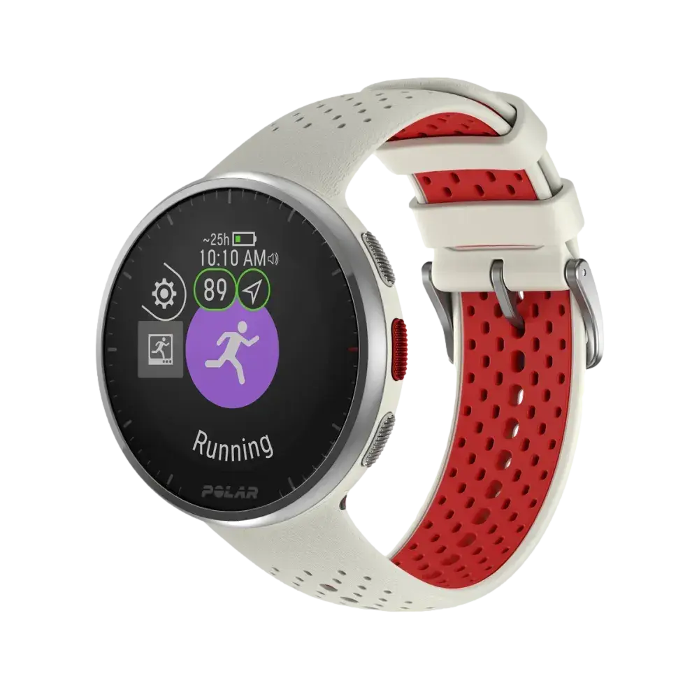Polar Pacer Pro שעון ריצה מתקדם עם GPS לבן