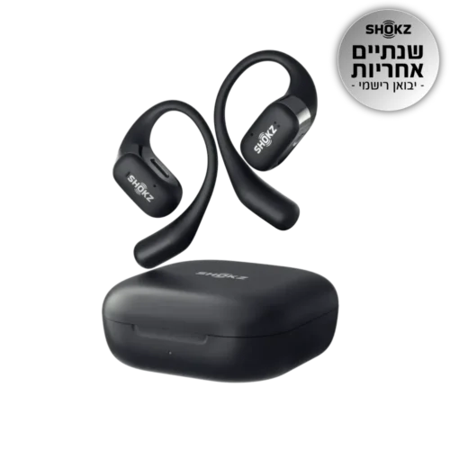 אוזניות SHOKZ OPENFIT OPEN-EAR שחור