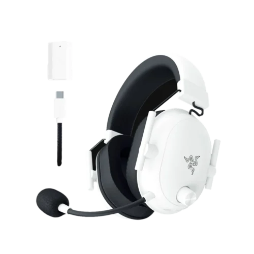 אוזניות אלחוטיות Razer BlackShark V3 Pro – לבן