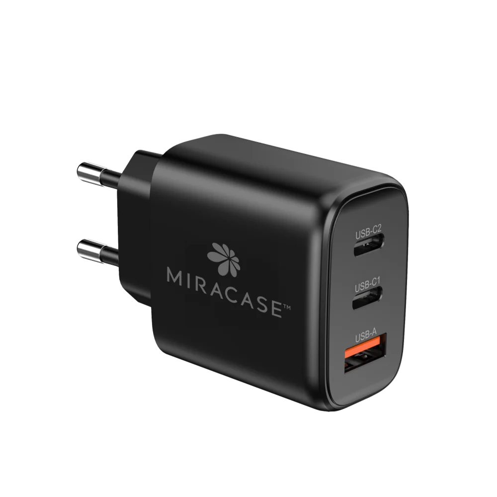 מטען קיר מיני MWCM65PD בצבע שחור מבית MIRACASE