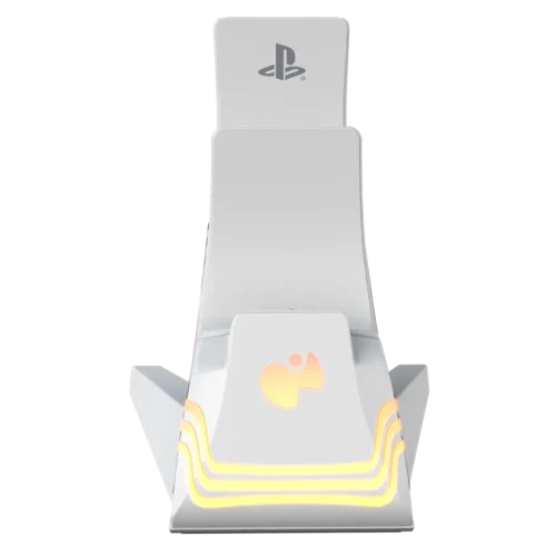 מטען כפול Turtle Beach Afterglow™ Wave לבן – לשלטי PlayStation DualSense