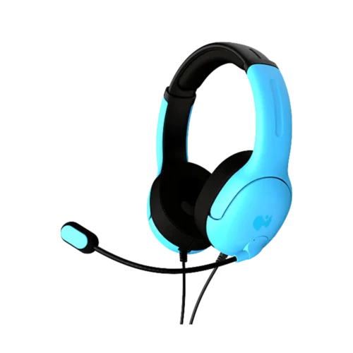 אוזניות חוטיות דגם PDP Airlite ל-PS5 בצבע כחול מבית Turtle Beach