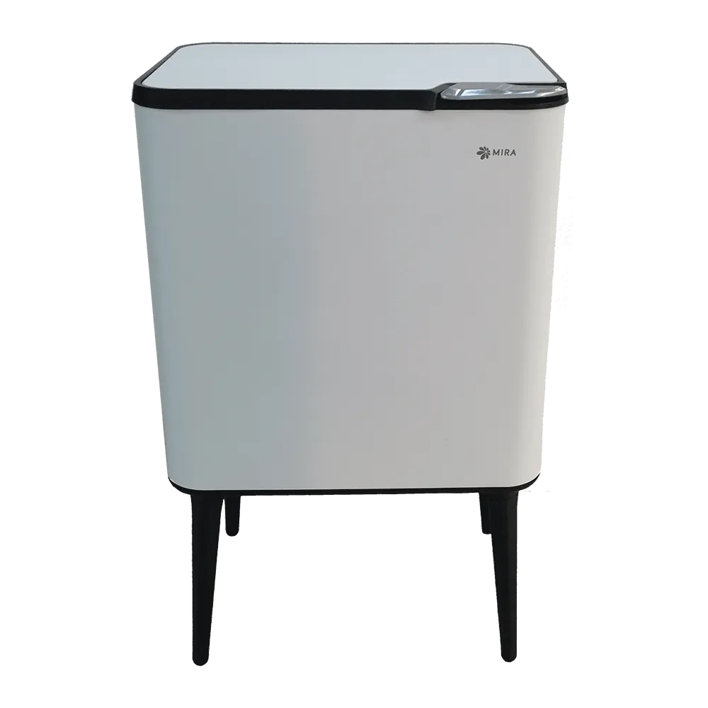 פח עם רגלים לבן MIRA MB36L 36L