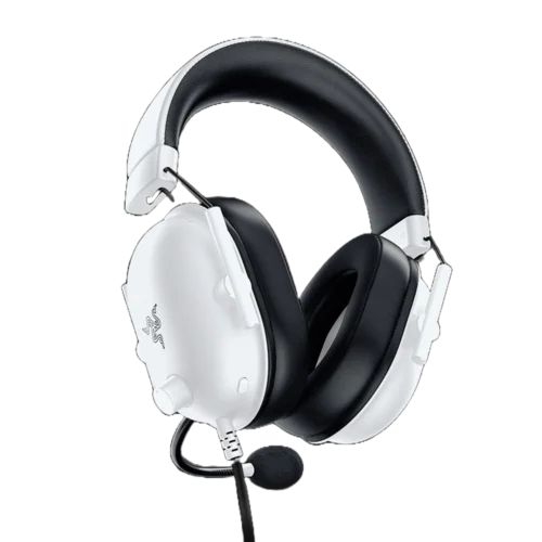 אוזניות לבן RAZER BLACKSHARK V2 X PS