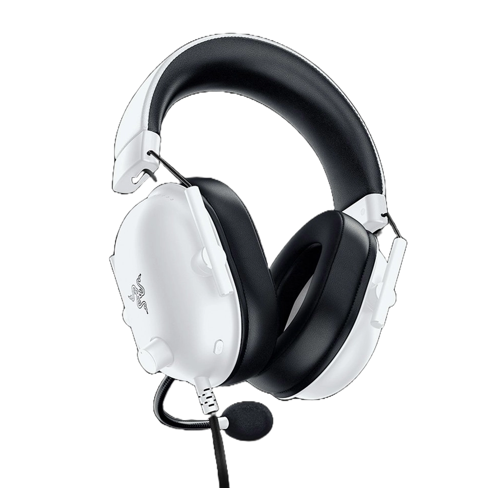 אוזניות לבן RAZER BLACKSHARK V2 X PS