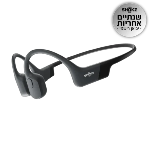 אוזניות הולכת עצם Shokz OpenRun USB-C שחור