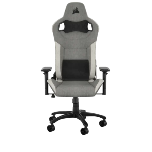 כיסא גיימינג בד CORSAIR T3 RUSH 2023 Fabric White/Grey