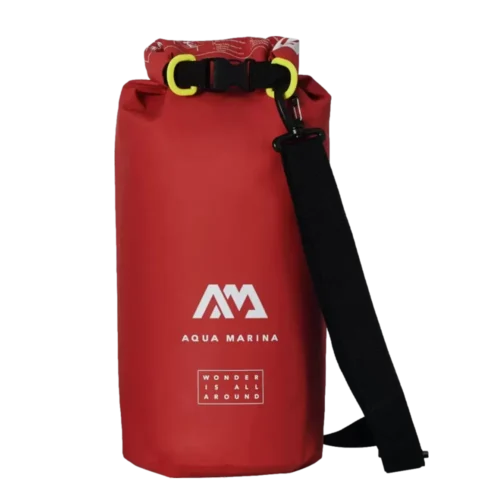 תיק נשיאה נגד מים 10 ליטר בצבע אדום מבית AQUA MARINA