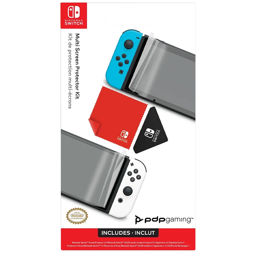 ערכת מגן מסך Turtle Beach Multi-Screen Protector Kit – ל־Nintendo Switch