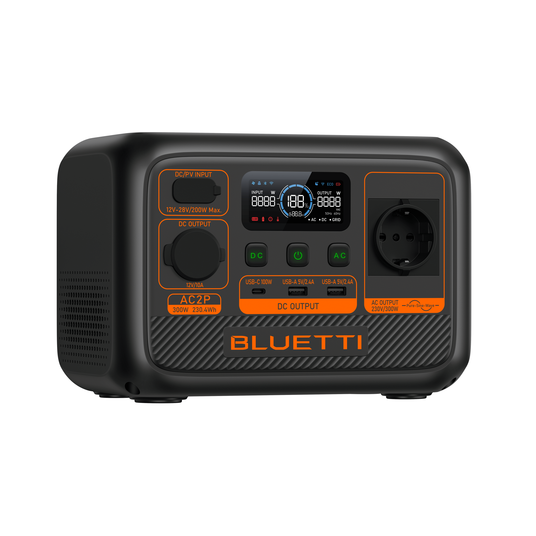 תחנת כח ניידת BLUETTI AC2P 230WH