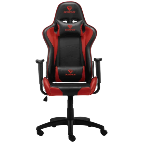 מושב גיימינג  SCORPIUS GAMER RED