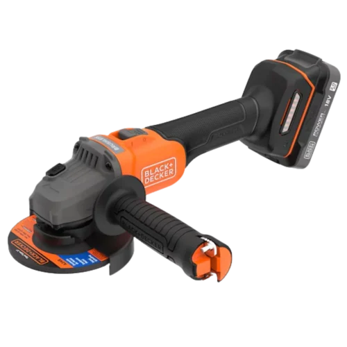 מטחנת זווית דגם BCG6L8D1S-QW מבית BLACK&DECKER