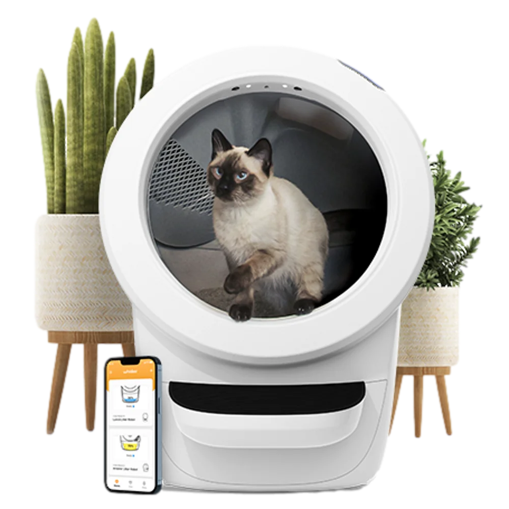 ליטר רובוט 4 לחתולים Litter Robot 4 White – שני שקי חול מתנה בכל רכישה!