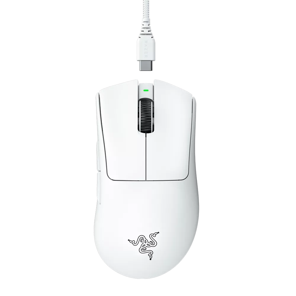 עכבר אלחוטי לבן RA DEATHADDER V3 PRO