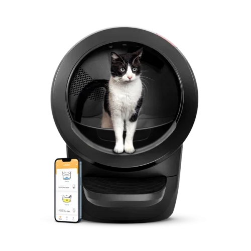 ליטר רובוט 4 לחתולים Litter Robot 4 Black – שני שקי חול מתנה בכל רכישה!