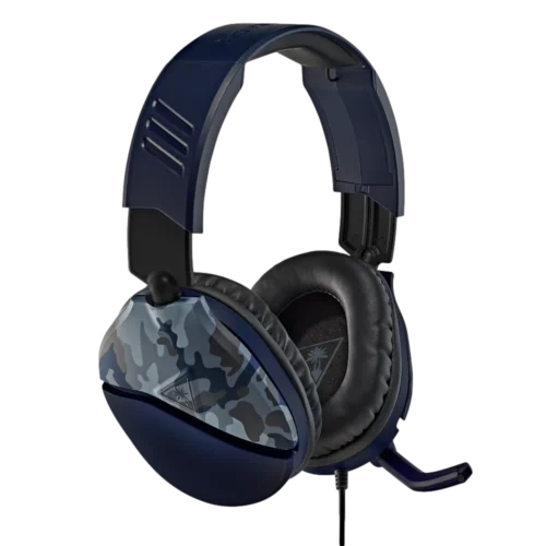 אוזניות גיימינג TURTLE BEACH RECON 70 BLUE CAMO– כחול