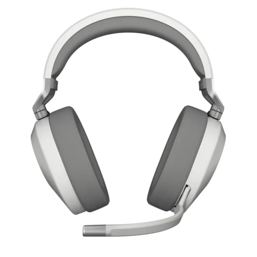 אוזניות גיימינג אלחוטיות CORSAIR HS65 SURROUND 7.1 – לבן