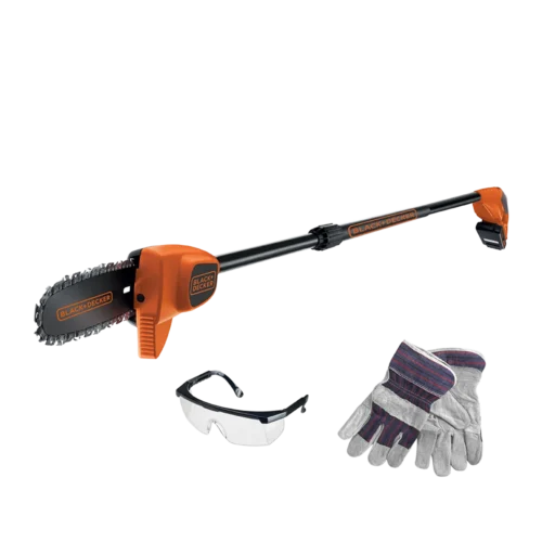 מסור גיזום טלסקופי נטען Black+Decker GPC1820L20