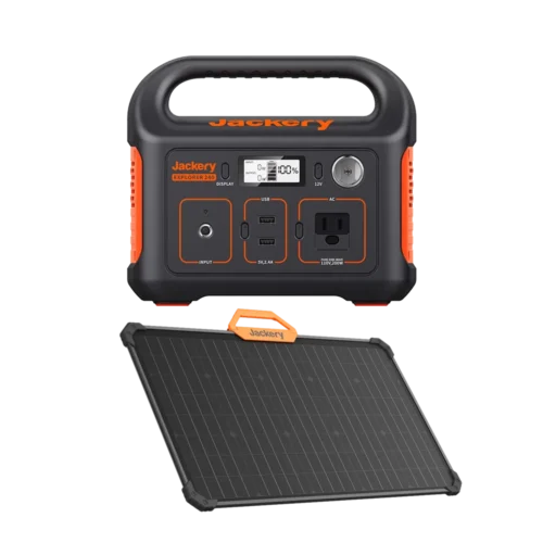 תחנת כוח ניידת 240 Jackery + פאנל סולארי 80W