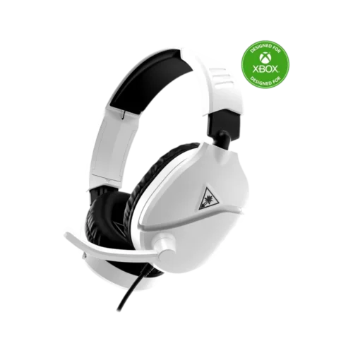 אוזניות גיימינג חוטיות דגם Recon 70 Headset בצבע לבן מבית Turtle Beach