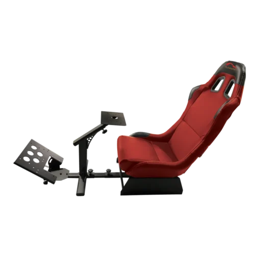 מושב לסימולטור מירוצים בורדו PLAYGAME GY036