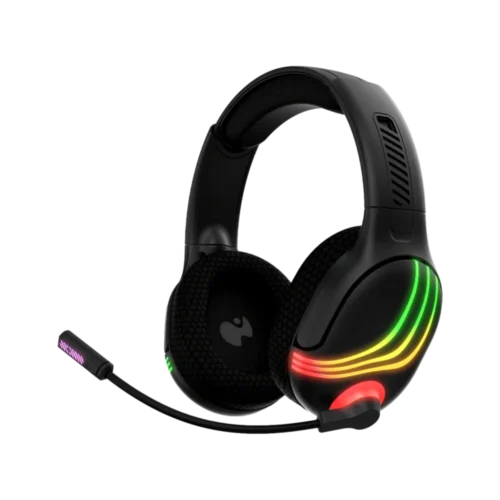 אוזניות אלחוטיות דגם PDP Afterglow Wave RGB בצבע שחור מבית Turtle Beach