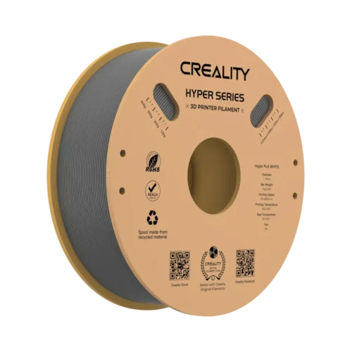 סליל אפור CREALITY HYPER PLA FILAMENT 1.75mm 1KG