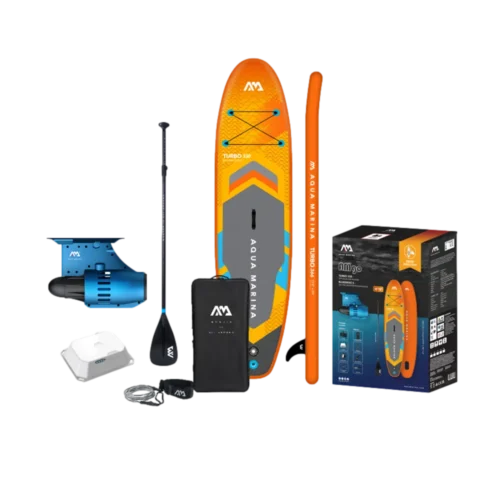 סאפ AMgo 330PFS+מנוע סנפיר בצבע כחול מבית AQUA MARINA
