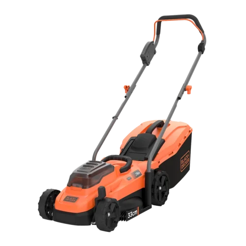 מכסחת דשא נטענת Black+Decker BCMW3318N – רוחב כיסוח 33 ס"מ