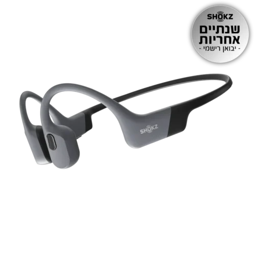 אוז עצםMP3+שחיה SHOKZ OPENSWIM PRO אפור