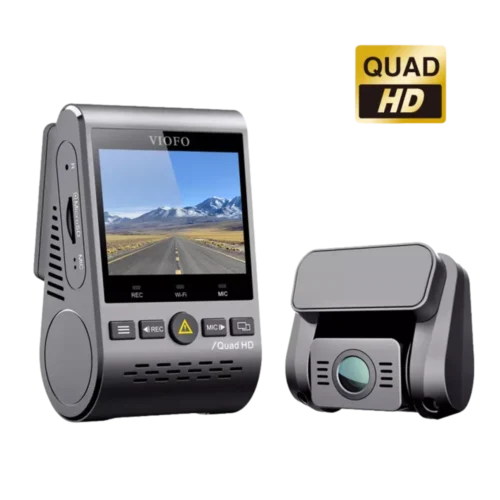VIOFO A129 PLUS DUO WIFI 2K WITH GP מצלמת דרך קדמית ואחורית