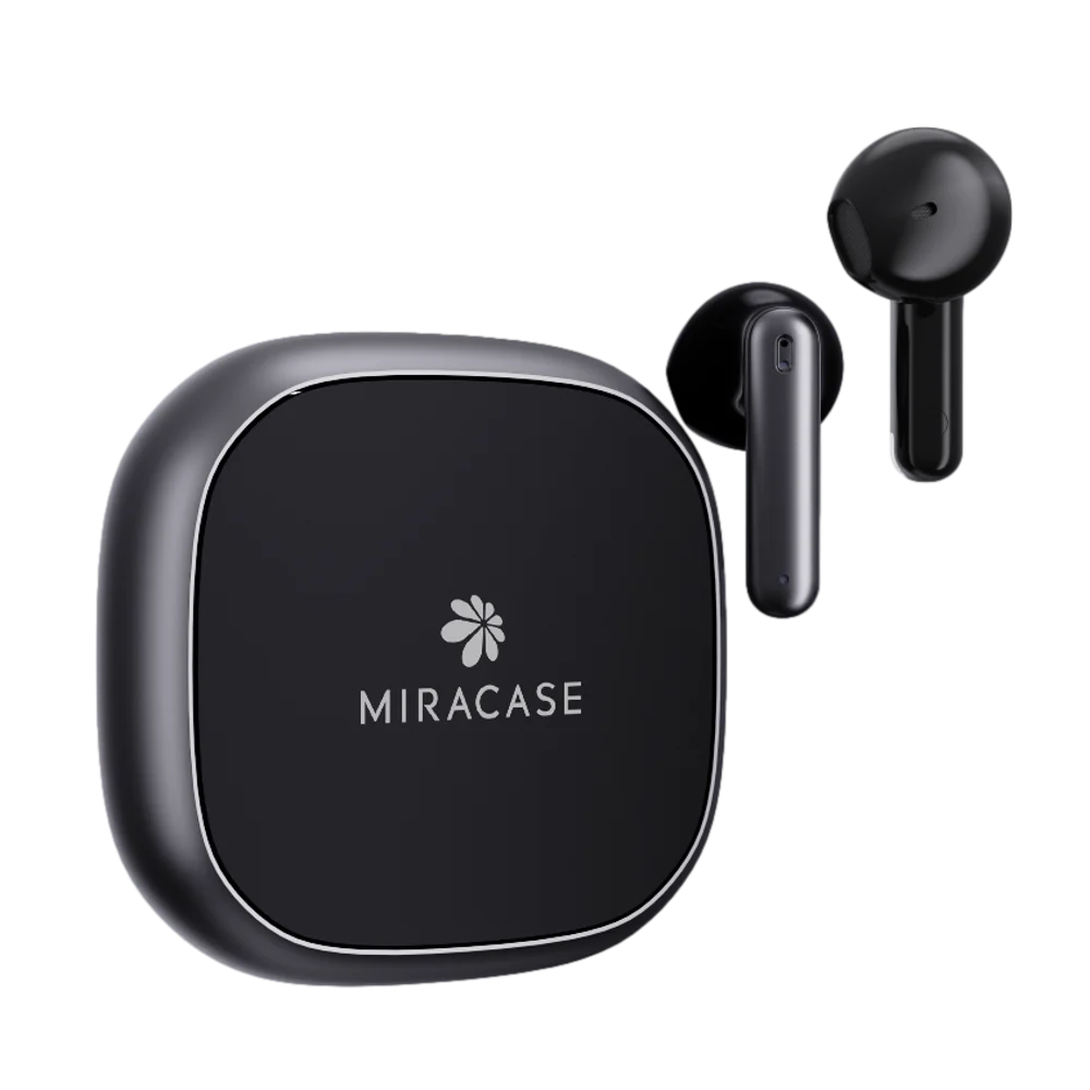 אוזניות אלחוטיות דגם MTWS200 בצבע שחור מבית MIRACASE