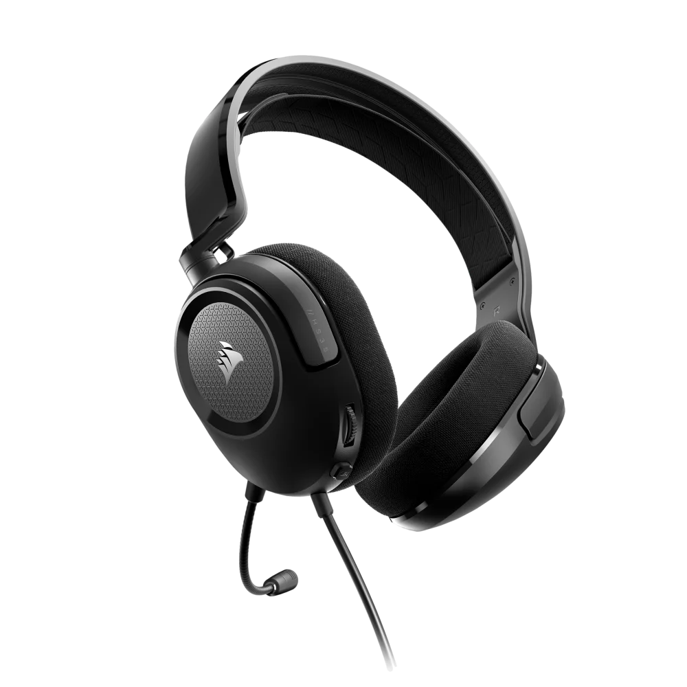 אוזניות גיימינג שחור CORSAIR HS35 v2 Multiplatform