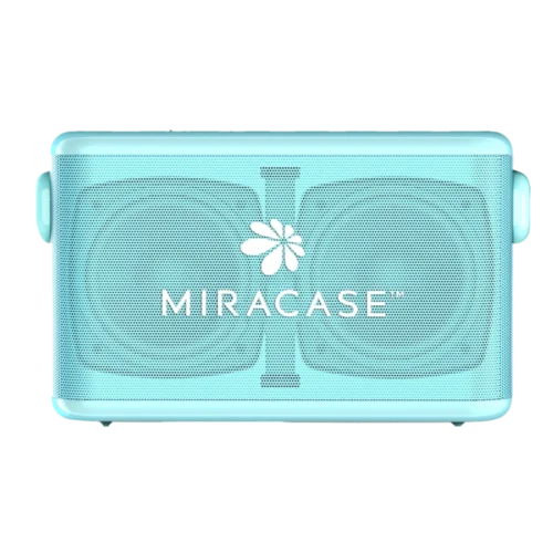 רמקול נייד+מיקרופון דגם MBTS880 מבית MIRACASE בצבע כחול