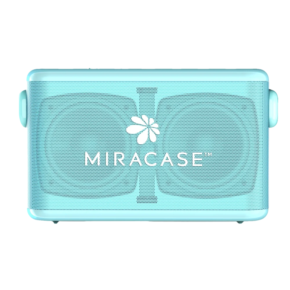 רמקול נייד+מיקרופון דגם MBTS880 מבית MIRACASE בצבע כחול