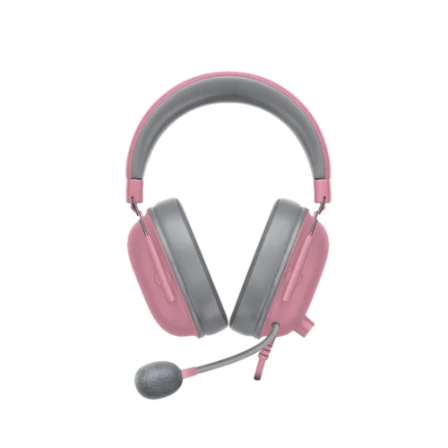 אוזניות גיימינג Blackshark V2x בצבע ורוד מבית RAZER