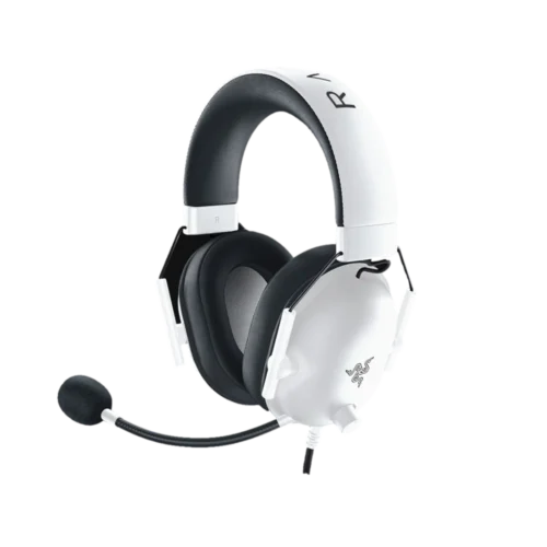 אוזניות גיימינג Blackshark V2x בצבע לבן מבית RAZER