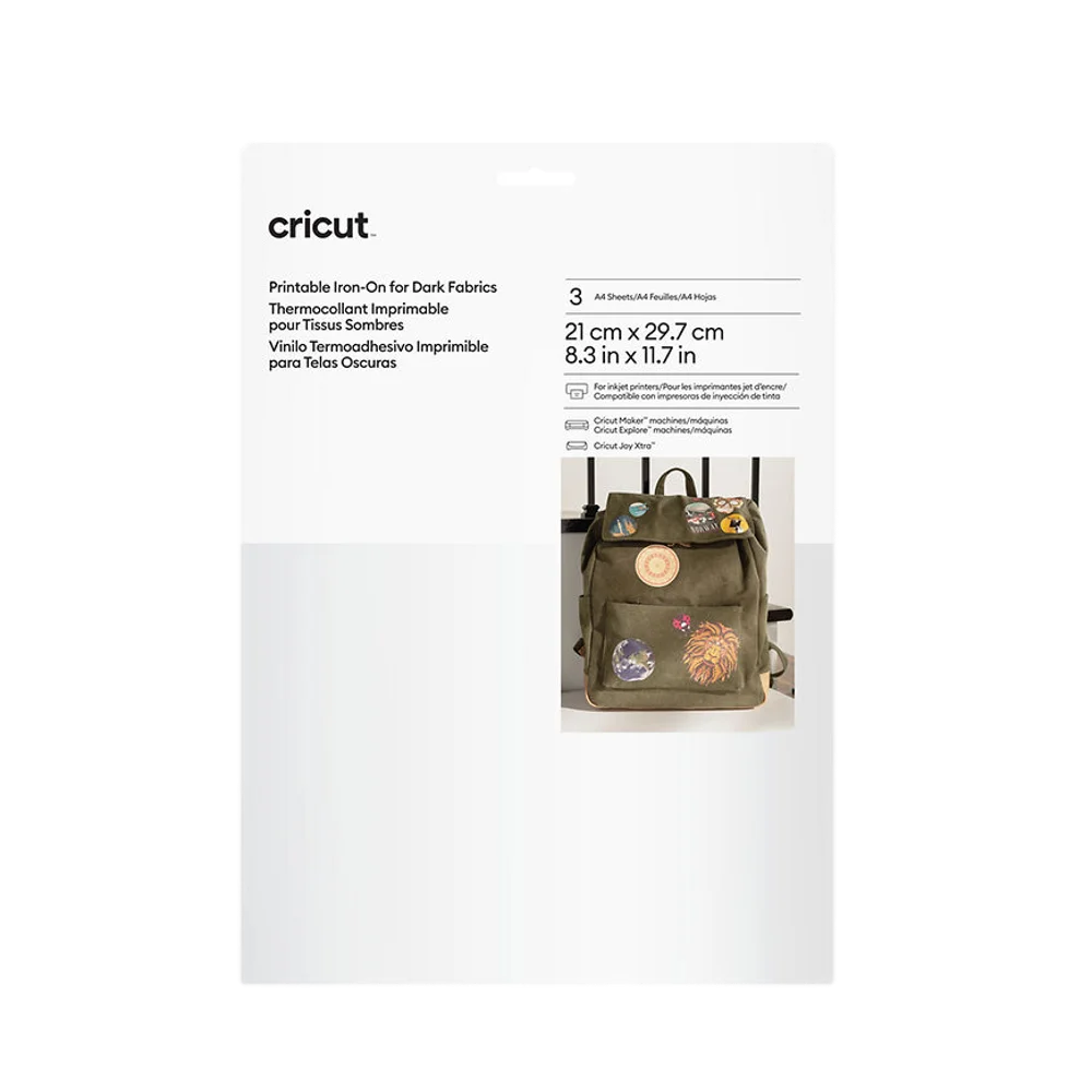 דפי איירון און להדפסה – Printable Iron-On A4 Sheets מבית CRICUT
